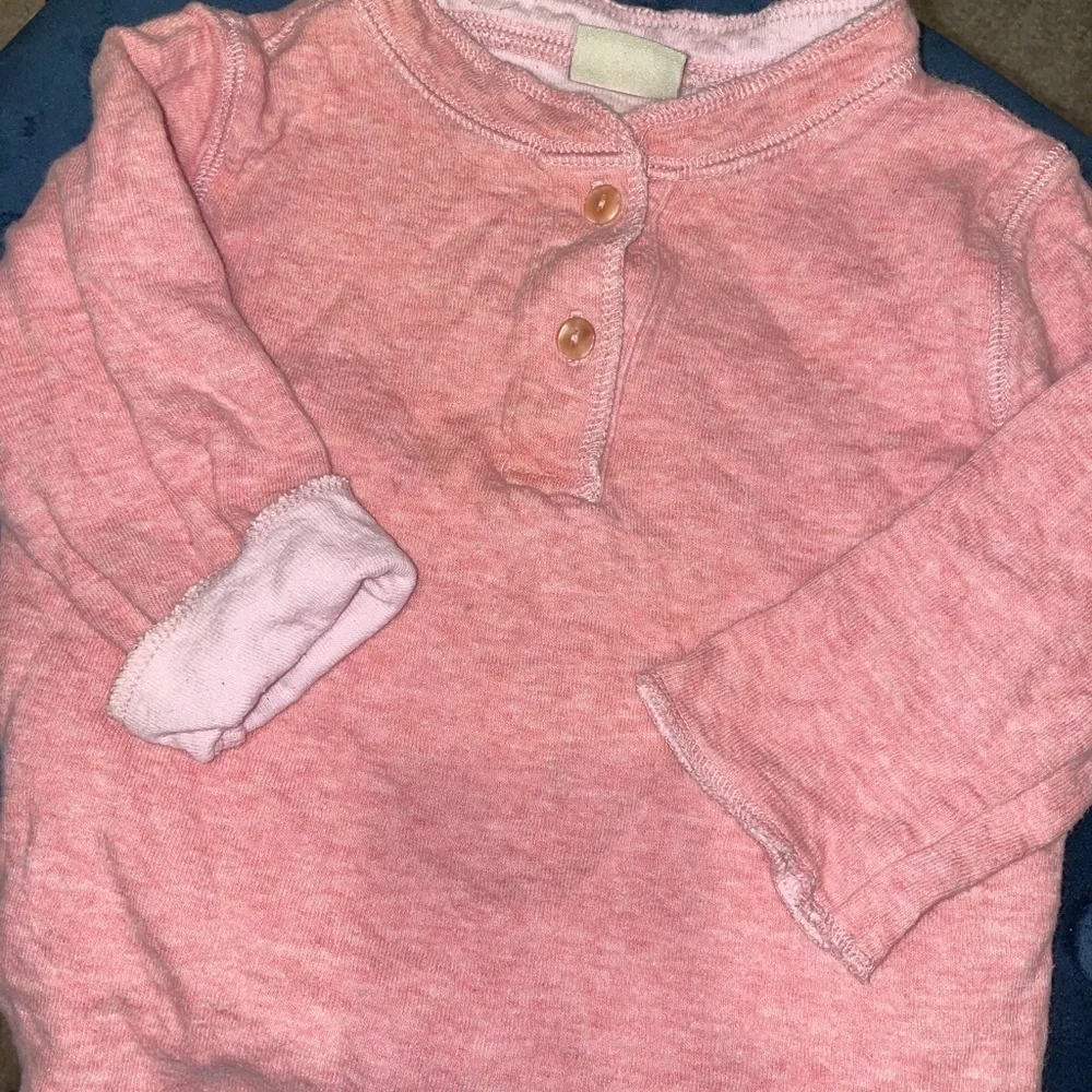LL Bean pajama set 12-18M flannel pants